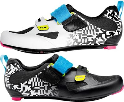 Northwave Tribute 2 Carbon Triathlon Shoes 2020 - White Black-Multicolour - EU 46, White Black-Multicolour